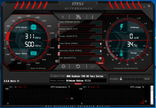 msi afterburner