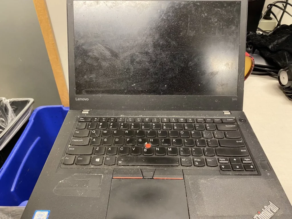 old laptop